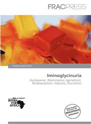 Iminoglycinuria,6200788375,9786200788375