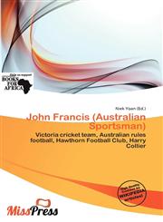 John Francis (Australian Sportsman),6200943249,9786200943248