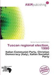Tuscan regional election, 1990,6138249038,9786138249030