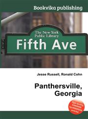 Panthersville, Georgia,551212286X,9785512122860