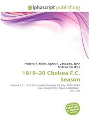 1919-20 Chelsea F.C. Season,6134264334,9786134264334