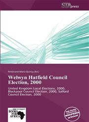 Welwyn Hatfield Council Election, 2000,6139185459,9786139185450