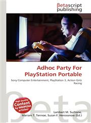 Adhoc Party For PlayStation Portable,6135044966,9786135044966
