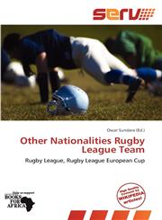 Other Nationalities Rugby League Team,6137872416,9786137872413