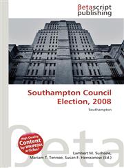Southampton Council Election, 2008,6135236725,9786135236729