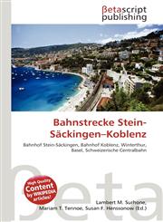 Bahnstrecke Stein-Säckingen-Koblenz,6135018825,9786135018820