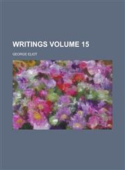 Writings Volume 15,1154321649,9781154321647