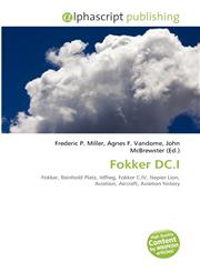 Fokker DC.I,6134371025,9786134371025