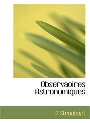 Observaoires Astronomiques,111592396X,9781115923965