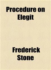 Procedure on Elegit,1154528995,9781154528992