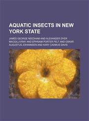 Aquatic insects in New York state,123648794X,9781236487940