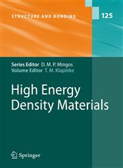 High Energy Density Materials,3540722017,9783540722014