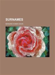 Surnames,1231244364,9781231244364