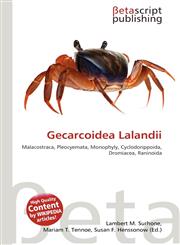 Gecarcoidea Lalandii,6136451271,9786136451275