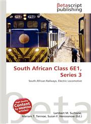 South African Class 6E1, Series 3,6134816736,9786134816731
