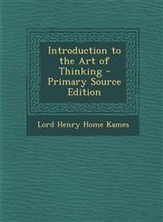 Introduction to the Art of Thinking,1289740836,9781289740832