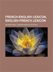 French-English lexicon, English-French lexicon,1231153695,9781231153697