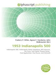 1953 Indianapolis 500,6132556540,9786132556547