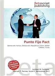 Punto Fijo Pact,6134879029,9786134879026