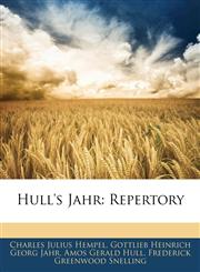 Hull's Jahr Repertory,1145450245,9781145450240