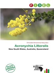 Acronychia Littoralis,6138376579,9786138376576