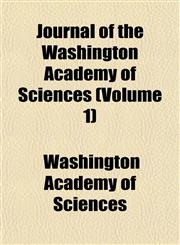 Journal of the Washington Academy of Sciences (Volume 1),1152985280,9781152985285