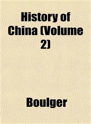 History of China (Volume 2),1152779567,9781152779563