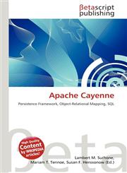 Apache Cayenne,6134618438,9786134618434