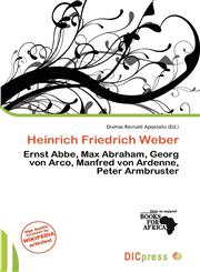 Heinrich Friedrich Weber,613818839X,9786138188391