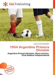 1954 Argentine Primera División,6135769197,9786135769197