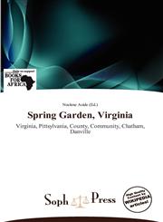 Spring Garden, Virginia,6138923626,9786138923626
