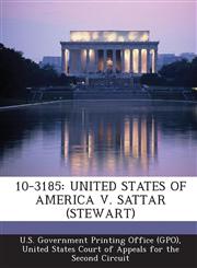 10-3185 United States of America V. Sattar (Stewart),1294244418,9781294244417