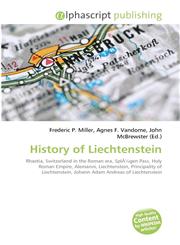 History of Liechtenstein,6130727860,9786130727864