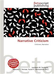 Narrative Criticism,6135032208,9786135032208