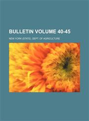 Bulletin Volume 40-45,115287490X,9781152874909