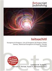 Ixitxachitl,6135204610,9786135204612