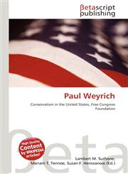 Paul Weyrich,6134449539,9786134449533