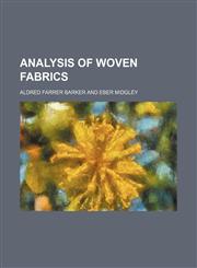 Analysis of woven fabrics,1151881783,9781151881786