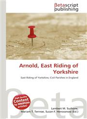 Arnold, East Riding of Yorkshire,6136293714,9786136293714