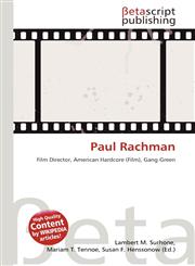 Paul Rachman,6134861944,9786134861946