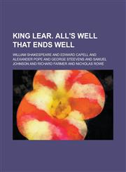 King Lear. All's well that ends well,1234214059,9781234214050