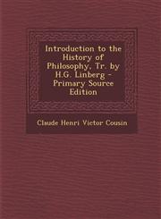 Introduction to the History of Philosophy, Tr. by H.G. Linberg,1289576432,9781289576431