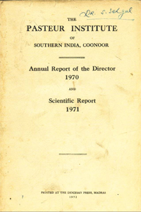 Annual Report of the Director 1970 and Scientific Report 1971