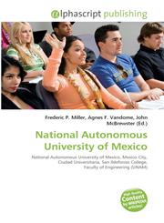 National Autonomous University of Mexico,6130011733,9786130011734