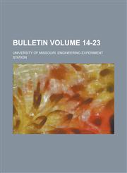 Bulletin Volume 14-23,1230085270,9781230085272