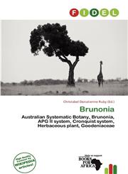 Brunonia,6200030510,9786200030511