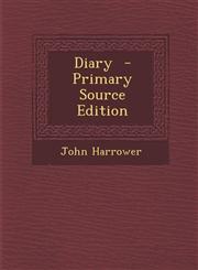 Diary  - Primary Source Edition,1295703734,9781295703739