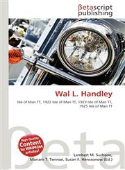 Wal L. Handley,613121316X,9786131213168