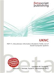 UKNC,6131342962,9786131342967