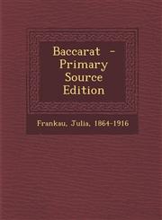 Baccarat - Primary Source Edition,1287678009,9781287678007